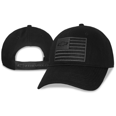 chevrolet-american-flag-open-bowtie-hat-cap-black