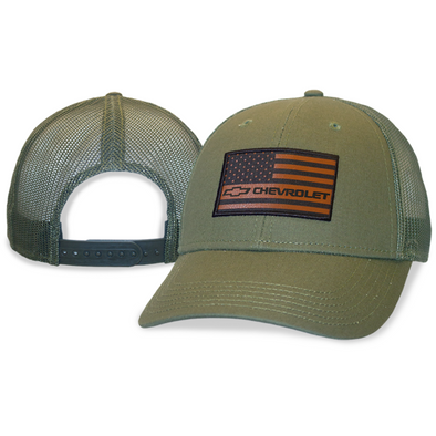 chevrolet-american-flag-patch-olive-mesh-hat-cap