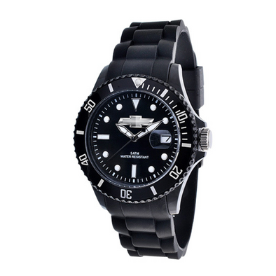 chevrolet-bowtie-black-stainless-steel-watch