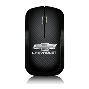 Chevrolet Bowtie Carbon Fiber Print Wireless Mouse