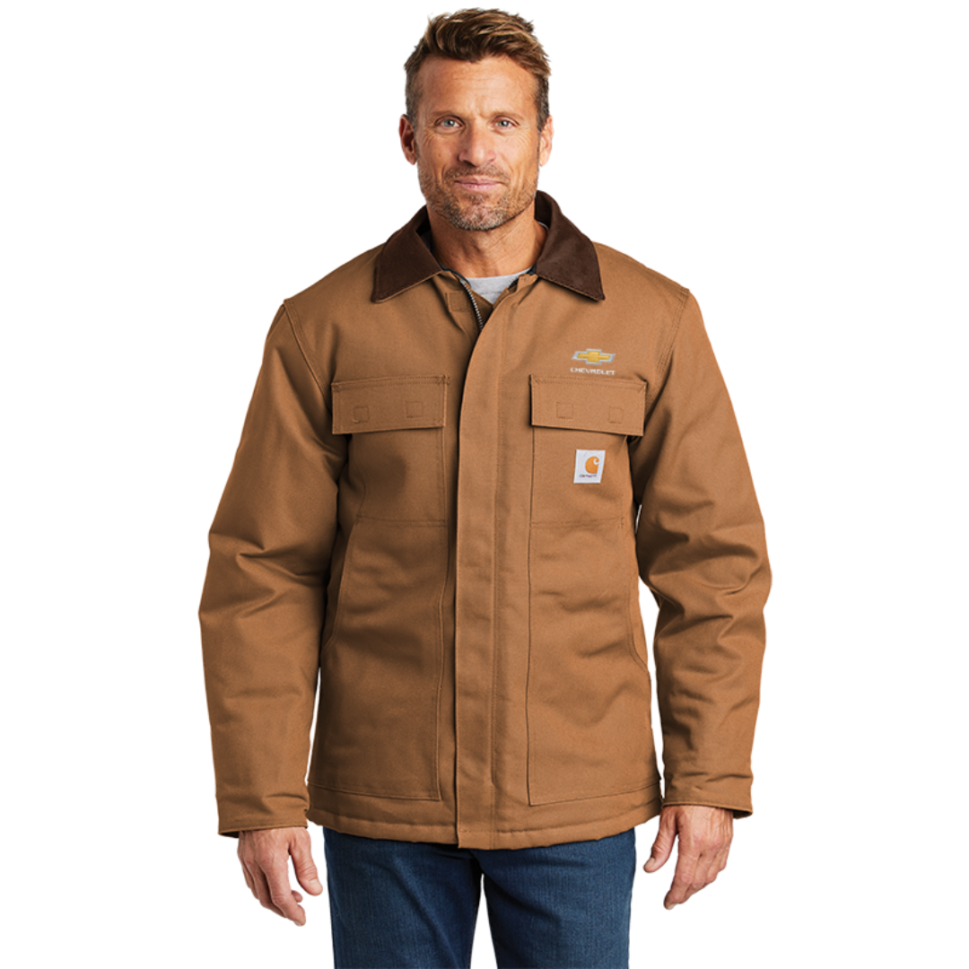 chevrolet-bowtie-carhartt-duck-traditional-coat-black