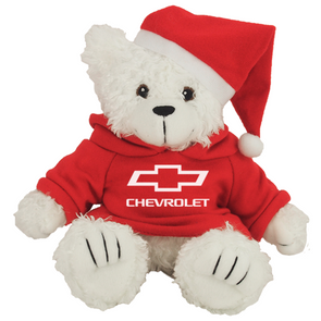 Chevrolet Bowtie Christmas Teddy Bear Children's Stuffed Animal