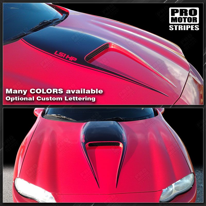 Chevrolet Camaro 1998-2002 SS Manta Ray Hood Scoop Decal