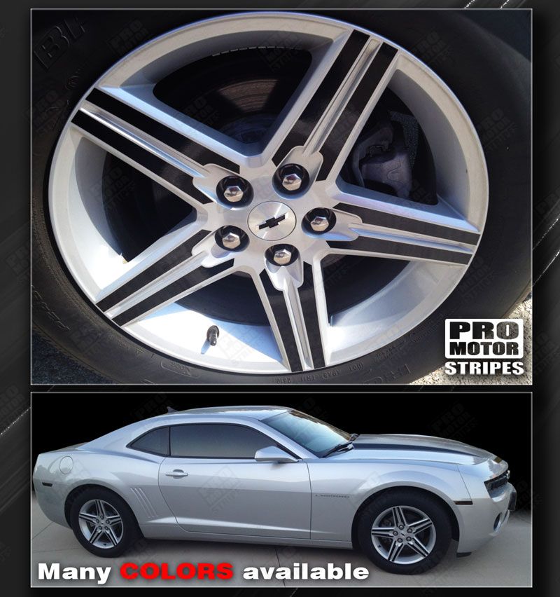 Chevrolet Camaro 2010-2015 - 18" Wheels Insert Overlay Stripes