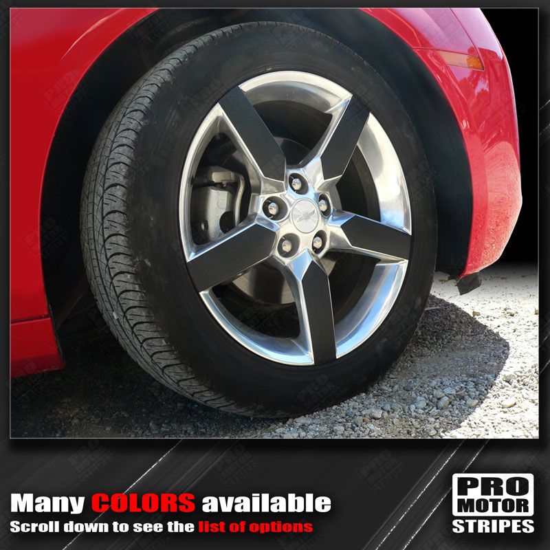 Chevrolet Camaro 2010-2015 - 19" Wheels Insert Overlay Stripes