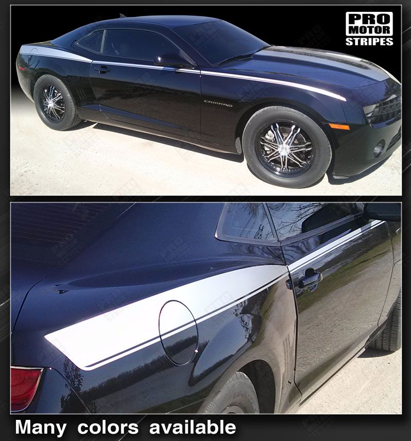 Chevrolet Camaro 2010-2015 Legacy Side Accent Sport Decal Stripes