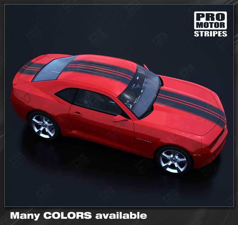 Chevrolet Camaro 2010-2015 Over-The-Top Rally Racing Stripes