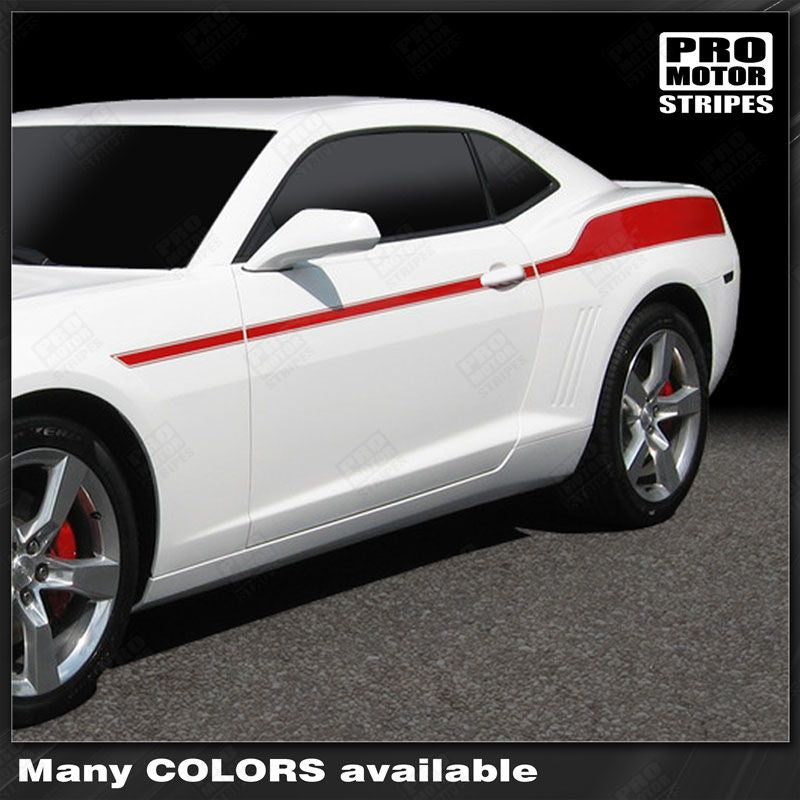 Chevrolet Camaro 2010-2015 Racing Sport Side Stripes