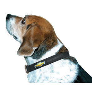 Chevrolet Gold Bowtie Adjustable Dog Collar