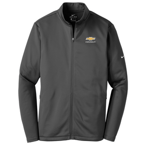 Chevrolet Gold Bowtie Anthracite Nike Therma-Fit Full Zip Fleece