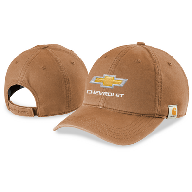Chevrolet Gold Bowtie Carhartt® Cotton Canvas Hat / Cap