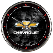 chevrolet-gold-bowtie-chrome-wall-clock