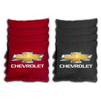 Chevrolet Gold Bowtie Cornhole Bag Set (8)