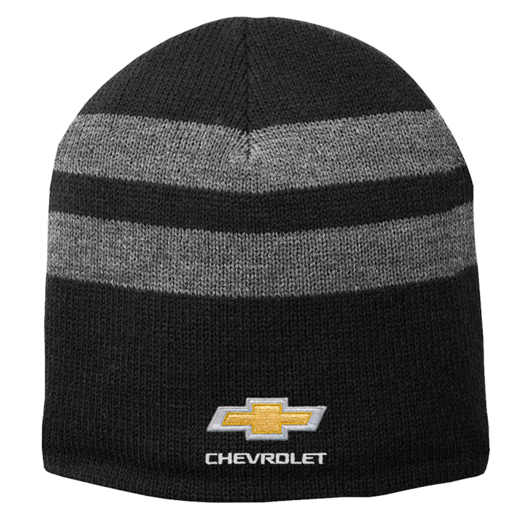 chevrolet-gold-bowtie-fleece-lined-beanie