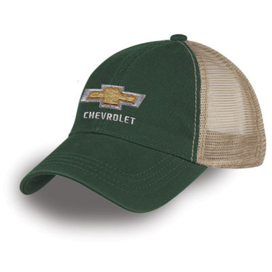 chevrolet-gold-bowtie-mesh-unstructured-hat-cap