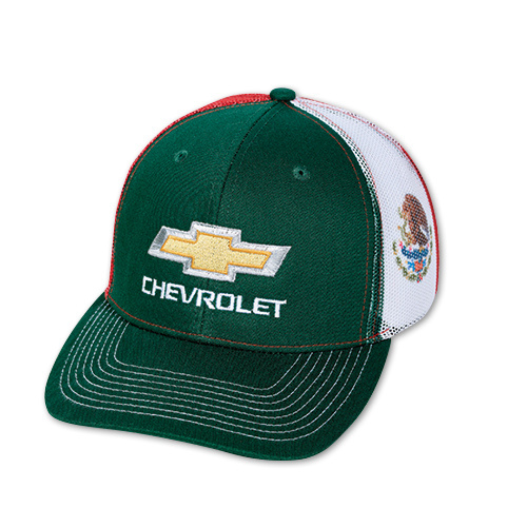 chevrolet-gold-bowtie-mexican-flag-hat-cap