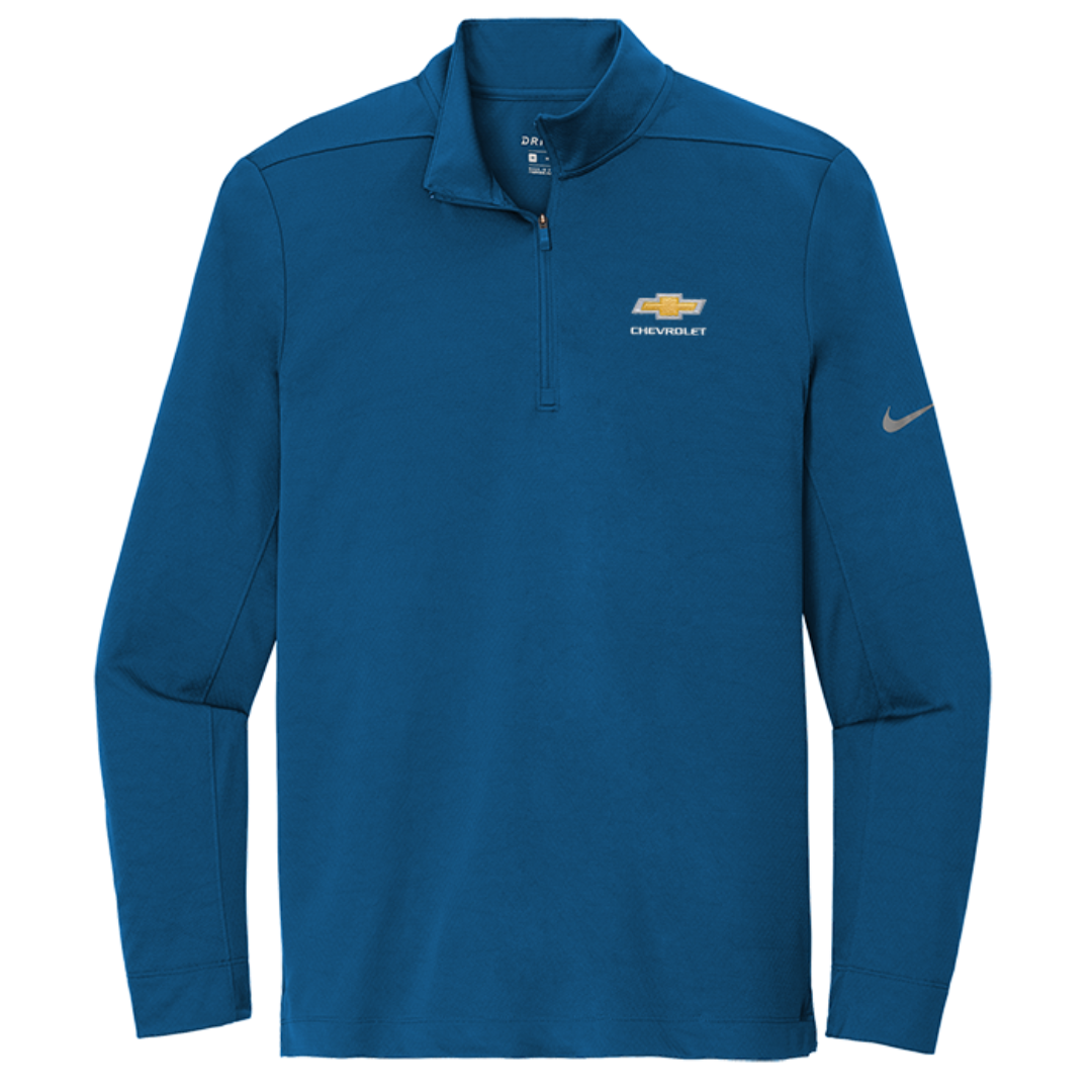 chevrolet-gold-bowtie-nike-dri-fit-1-2-zip-cover-up