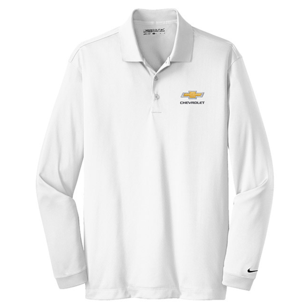 chevrolet-gold-bowtie-nike-dri-fit-long-sleeve-polo