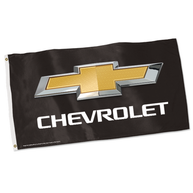 Chevrolet Gold Bowtie Nylon Flag