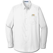 chevrolet-gold-bowtie-poplin-long-sleeve-dress-shirt