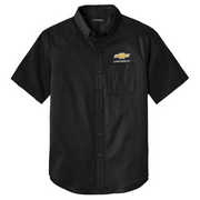 chevrolet-gold-bowtie-superpro-react-short-sleeve-twill-shirt