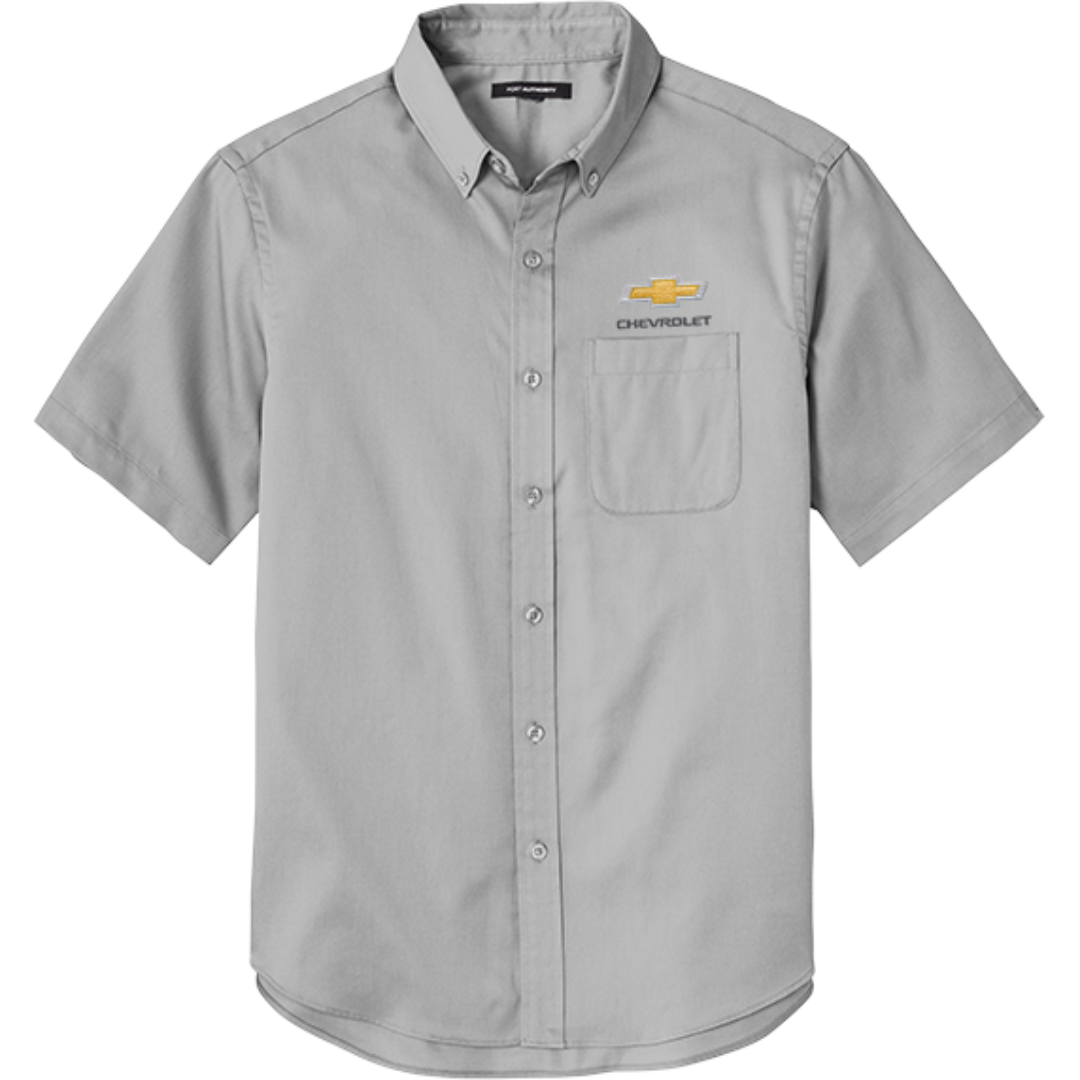 chevrolet-gold-bowtie-superpro-react-short-sleeve-twill-shirt