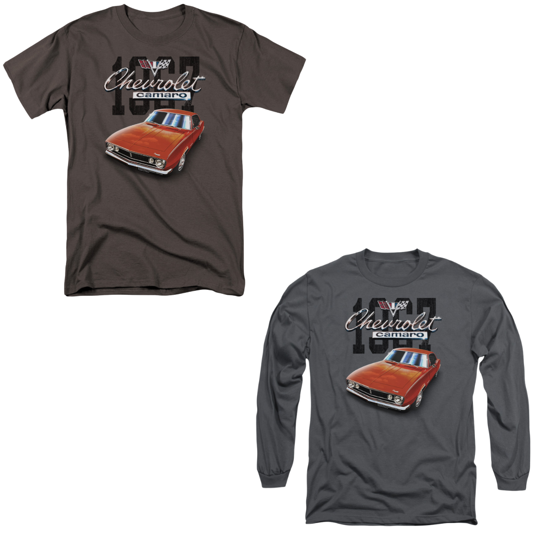 Chevrolet 1967 Orange Camaro Classic Tee & Long Sleeve Bundle