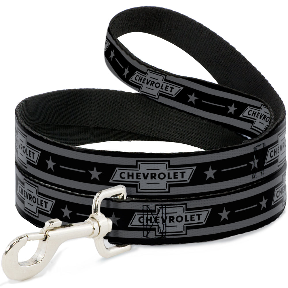 Vintage Chevrolet 1934 Bowtie Logo w/ Stars & Stripes Dog Leash