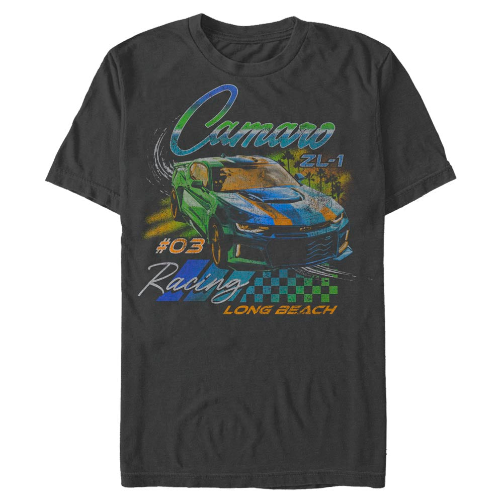 Chevrolet Camaro ZL1 Racing Long Beach Charcoal Tee