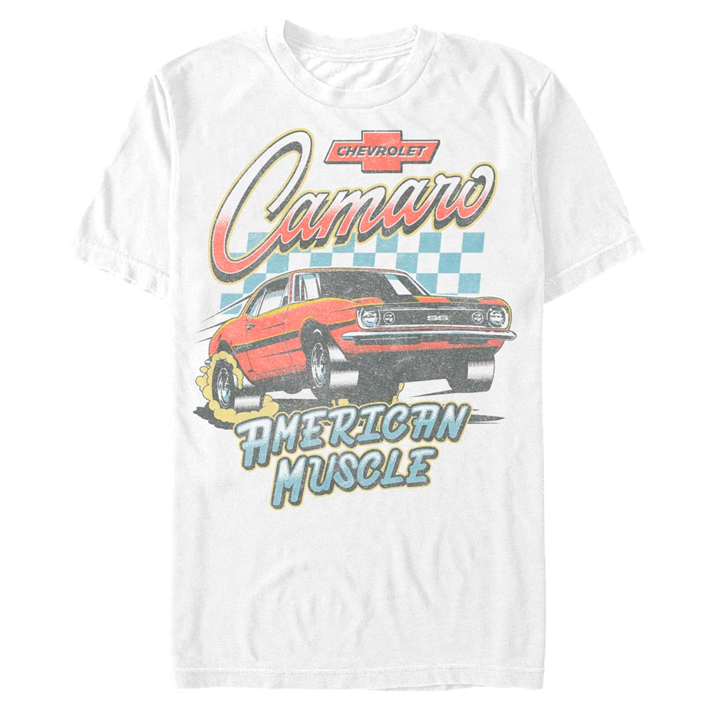Chevrolet Camaro American Muscle White Tee