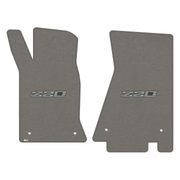 1982-1992 Gen 3 Camaro Lloyd front floor mats - Grey with Silver Z28 logo