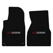 1993-1999 Gen 4 Camaro Lloyd front floor mats - Black with Z28 & Bowtie logo