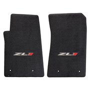 Gen 5 Camaro Lloyd front floor mats - Ebony with ZL1 logo