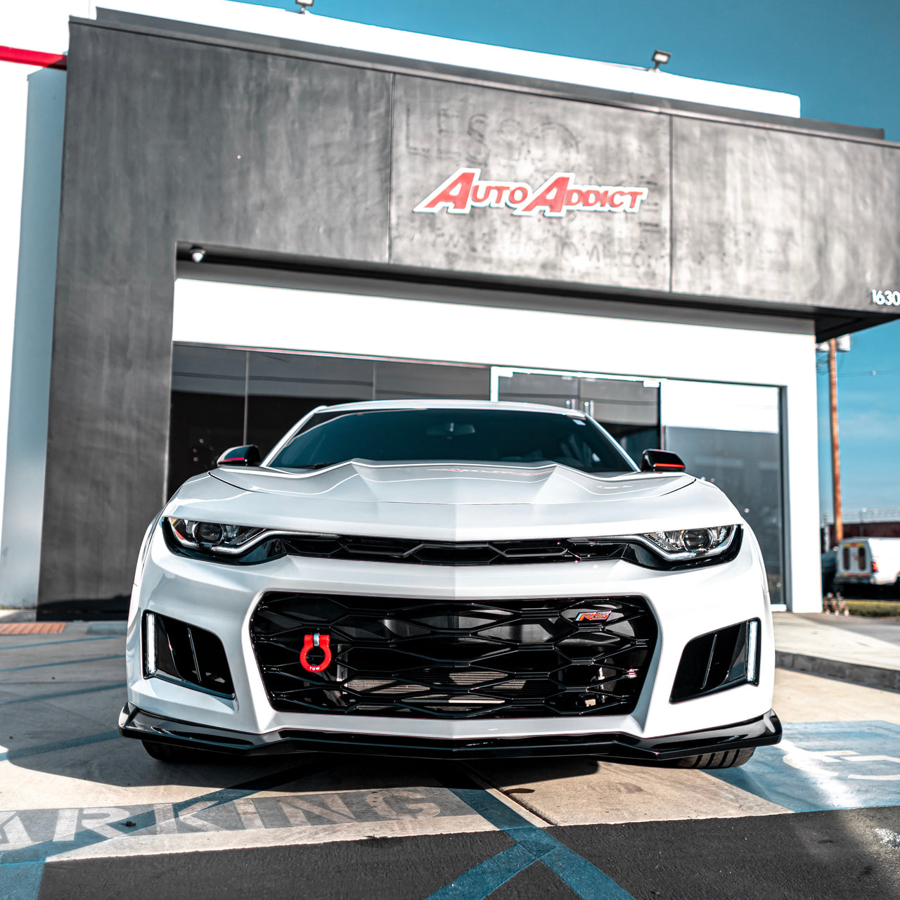 2019-2024 Chevy Camaro ZL1 Front Bumper Conversion 9pcs Full Kit for RS Headlights