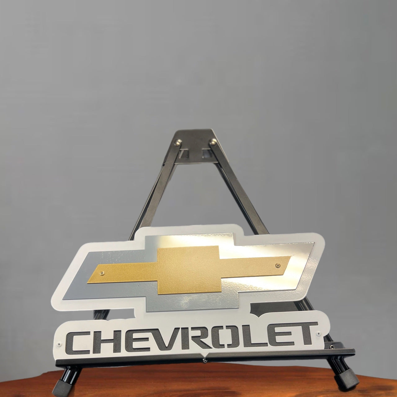 Chevrolet Bowtie Logo Decorative 3D Metal Wall Art