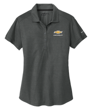 ladies-chevrolet-gold-bowtie-nike-golf-dri-fit-crosshatch-polo