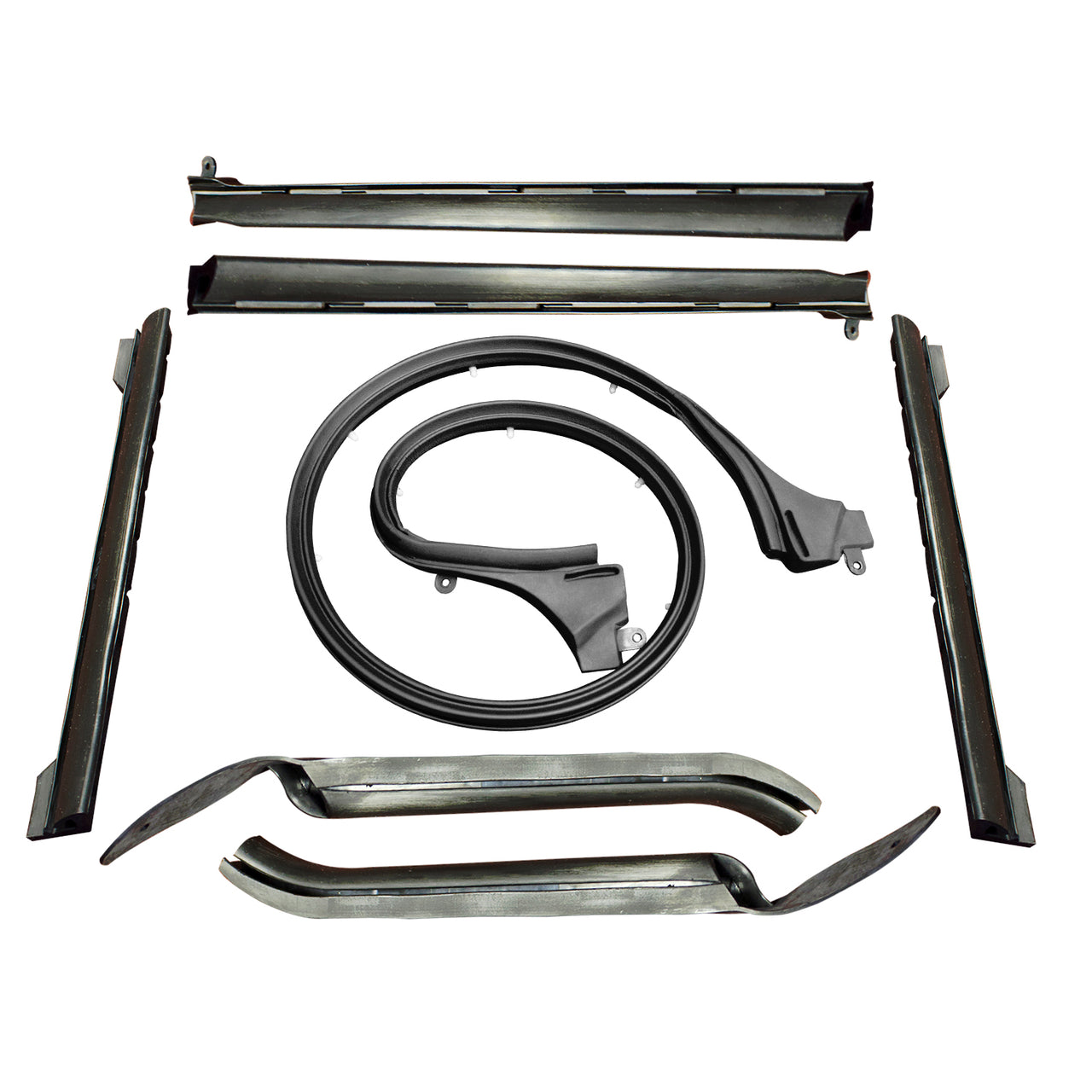 1968–1969 Camaro Convertible Top-Rail Kit