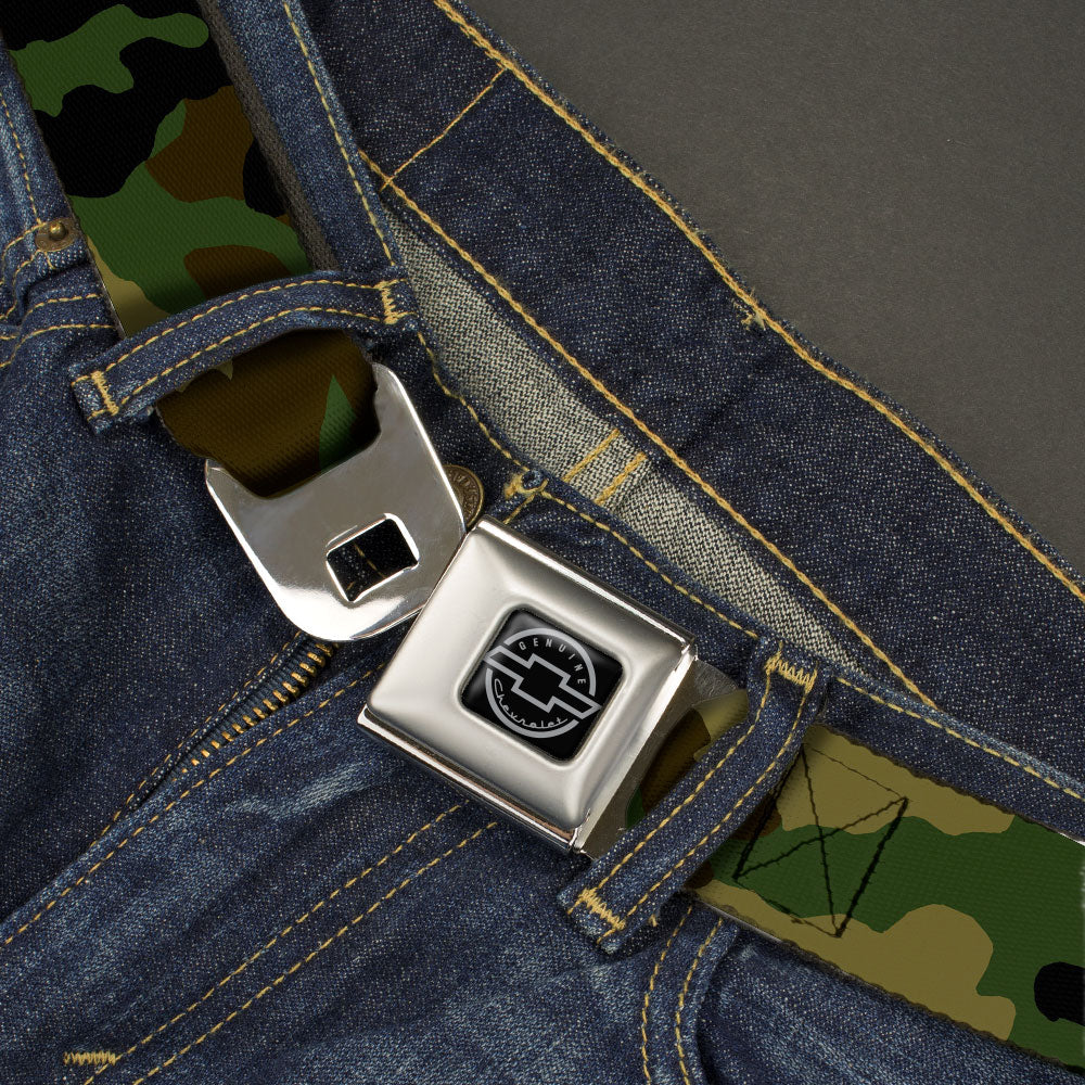 Chevy Seatbelt Belt - Camo Webbing