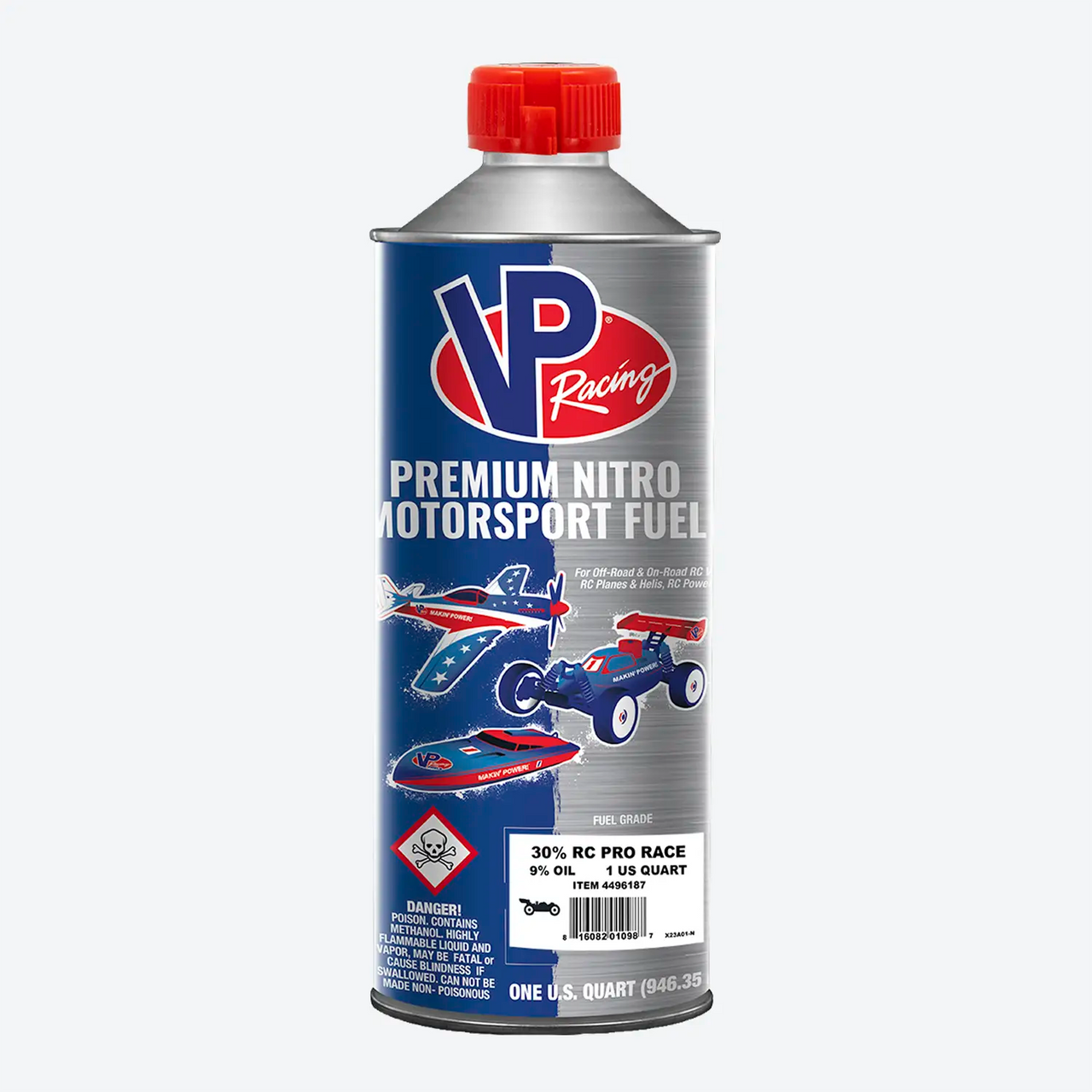 VP Racing 30% Nitro Fuel  RC Pro Race - 9% Oil