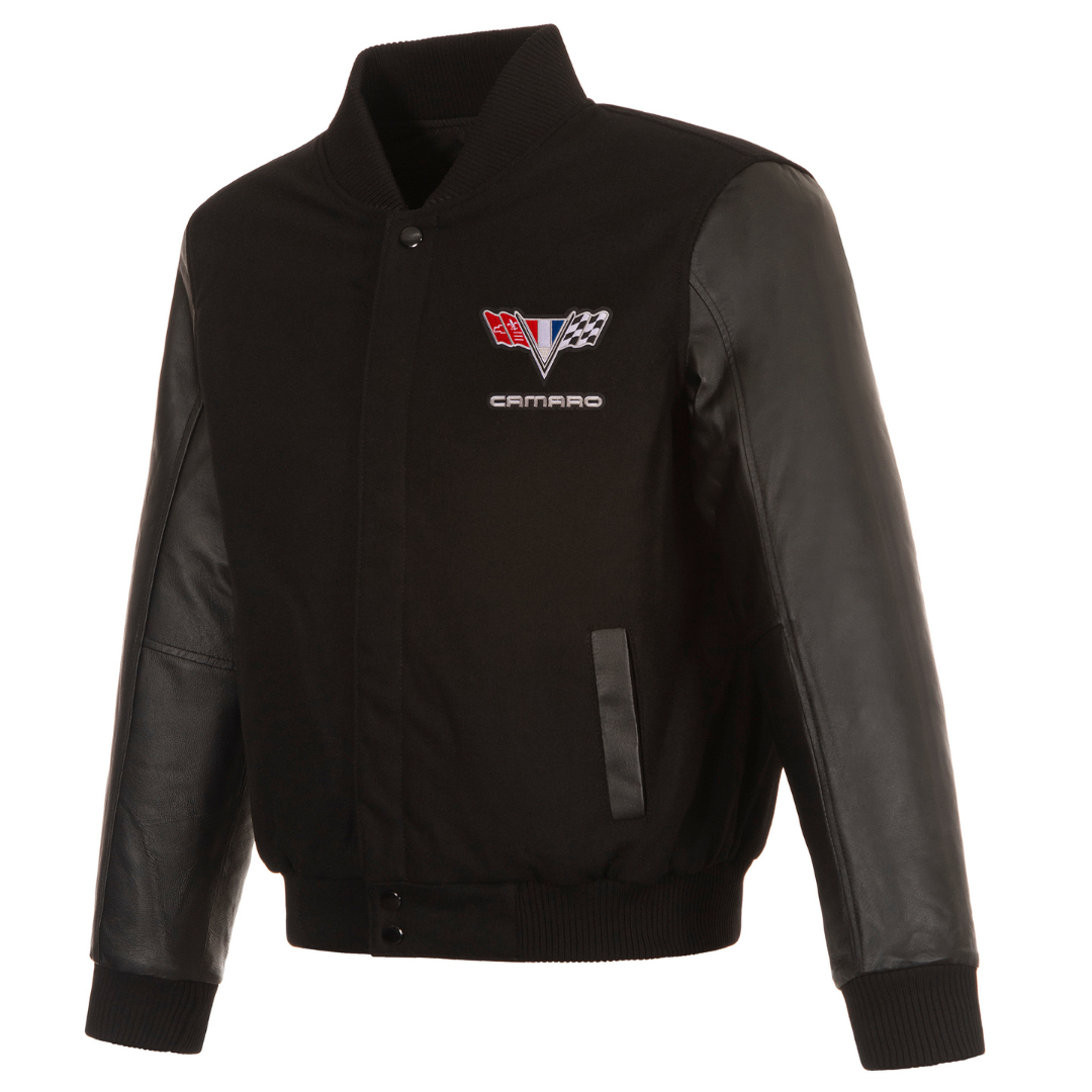vintage-camaro-reversible-wool-and-leather-jacket