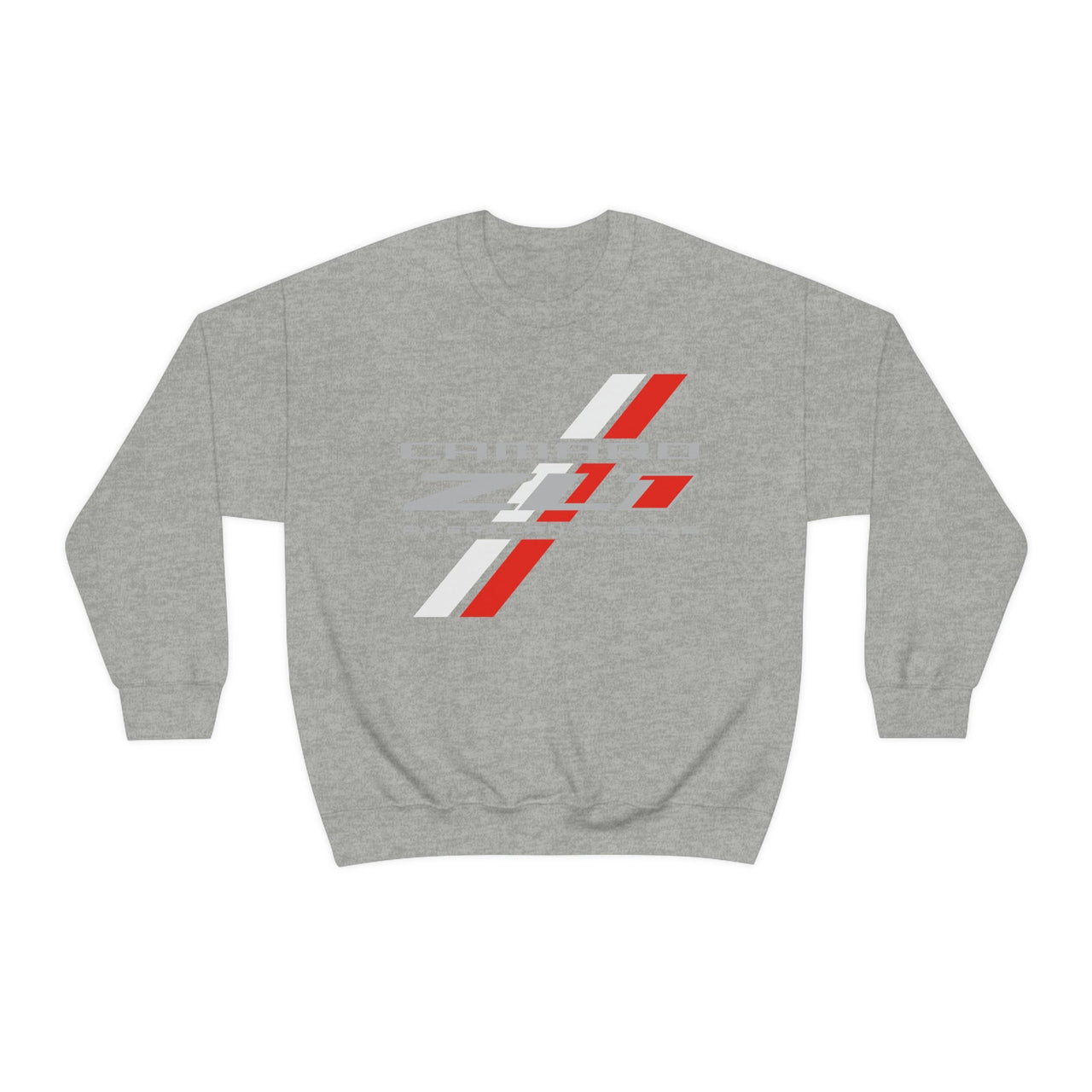 Camaro 6th Gen ZL1 Crew Neck Long Sleeve Heavy Duty Sweatshirt