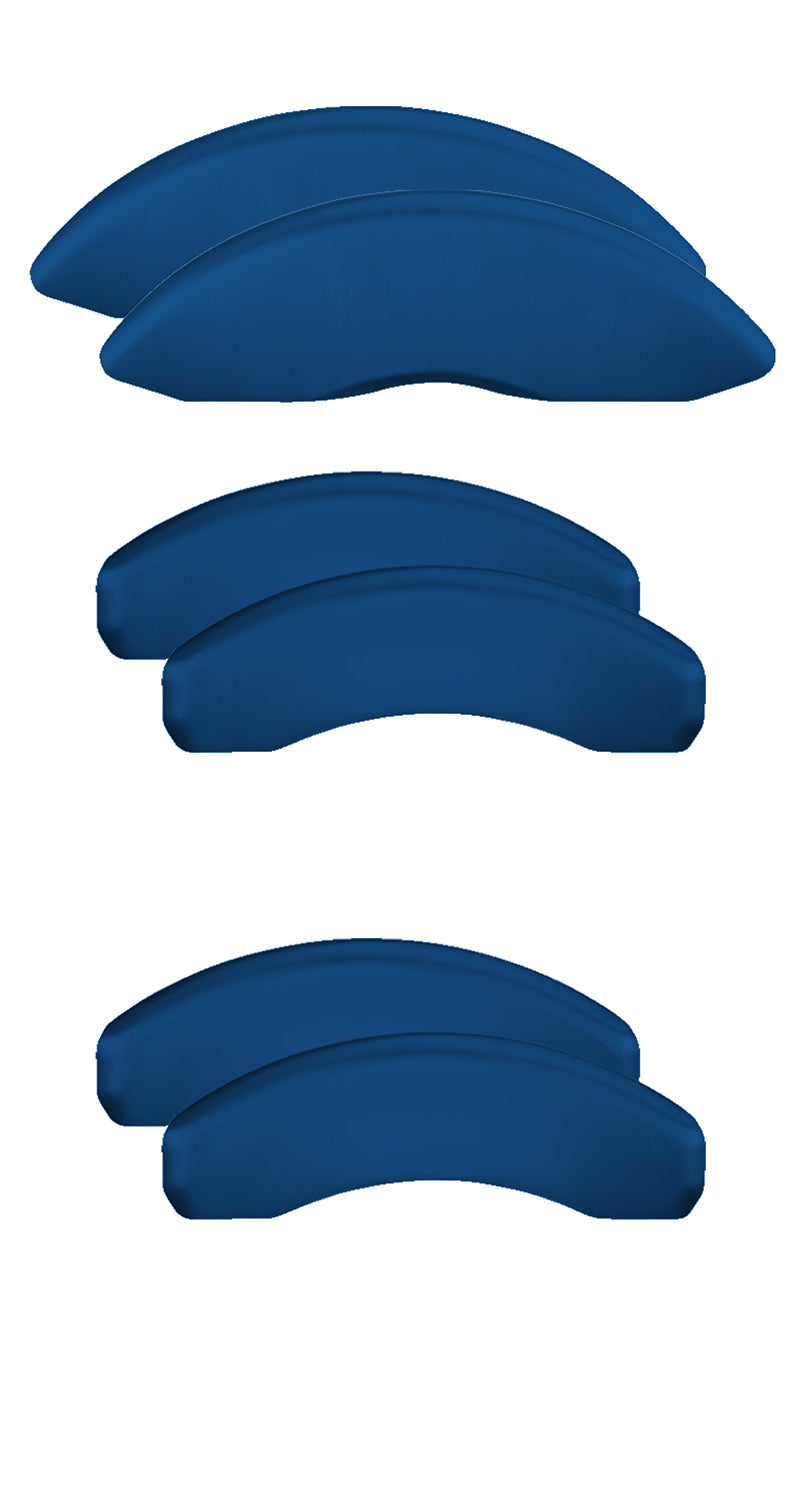 Plain — No Engraving, Blue - 2010-2015 Camaro V6 LS/LT MGP Brake Caliper Covers Set of 4