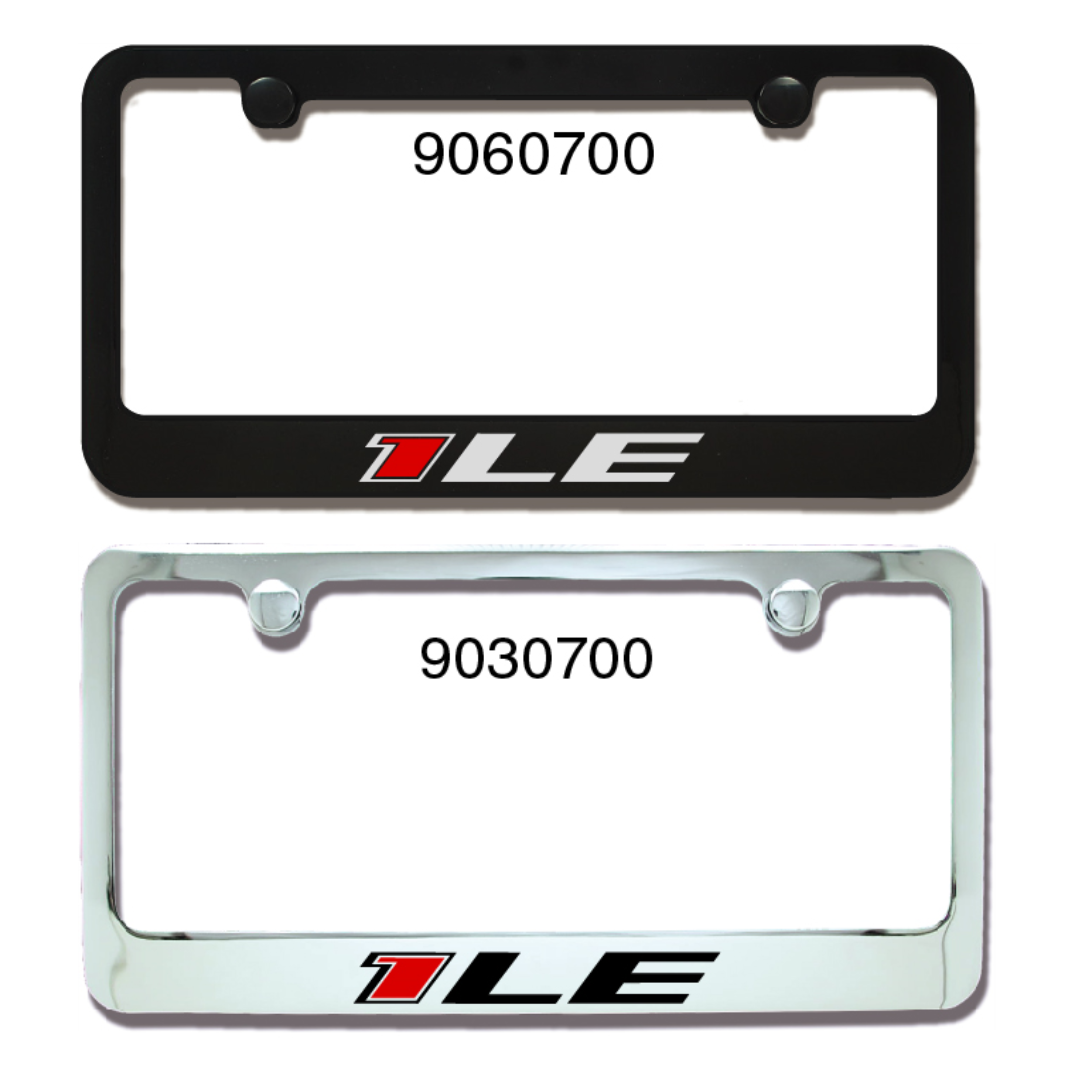 Camaro 1LE Ultra Series Metal Engraved License Plate Frame