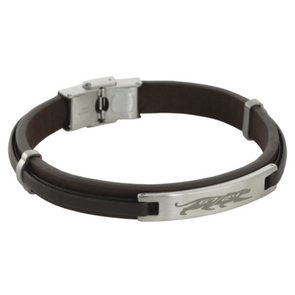 camaro-brown-leather-bracelet