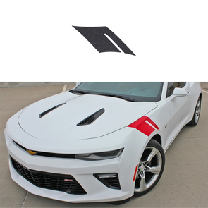 2016-2023 Chevrolet Camaro Fender Accent Hash Stripe Decal - Carbon Flash Metallic - Driver Side Only