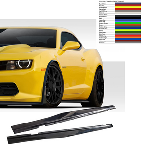 2016-2023 Chevrolet Camaro Custom Painted ZL1 Factory Style Side Skirts