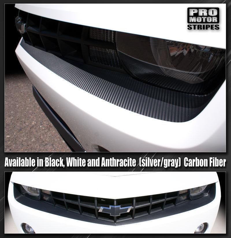 Chevrolet Camaro 2010-2013 Front Fascia Decal Carbon Fiber Vinyl