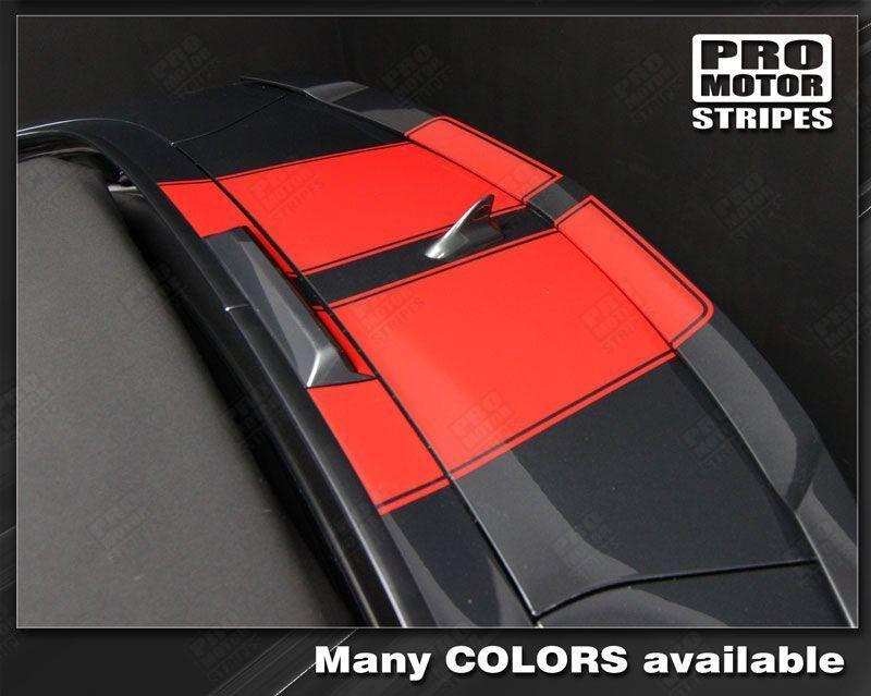 Chevrolet Camaro 2010-2015 Convertible Rally Racing Stripes