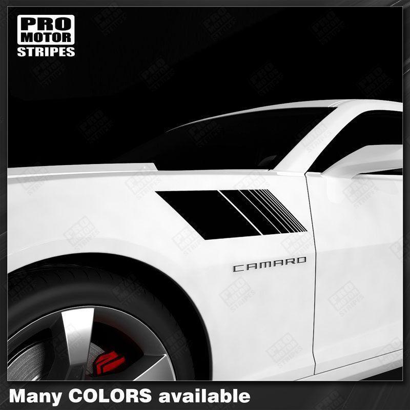 Chevrolet Camaro 2010-2024 Fender Hash Strobe Side Stripes