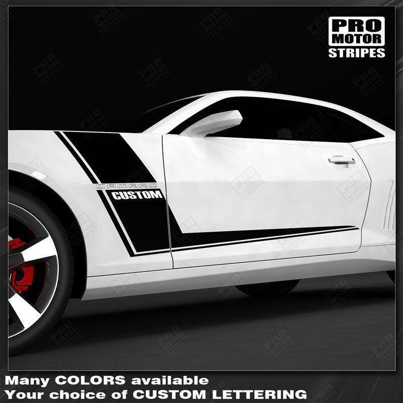 Chevrolet Camaro 2010-2015 Racing Side Hockey Stripes Decal